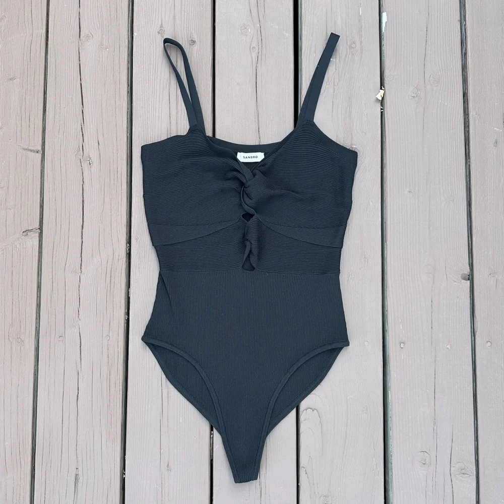 NWOT SANDRO BODYSUIT (Size XL) - Picture 5 of 8